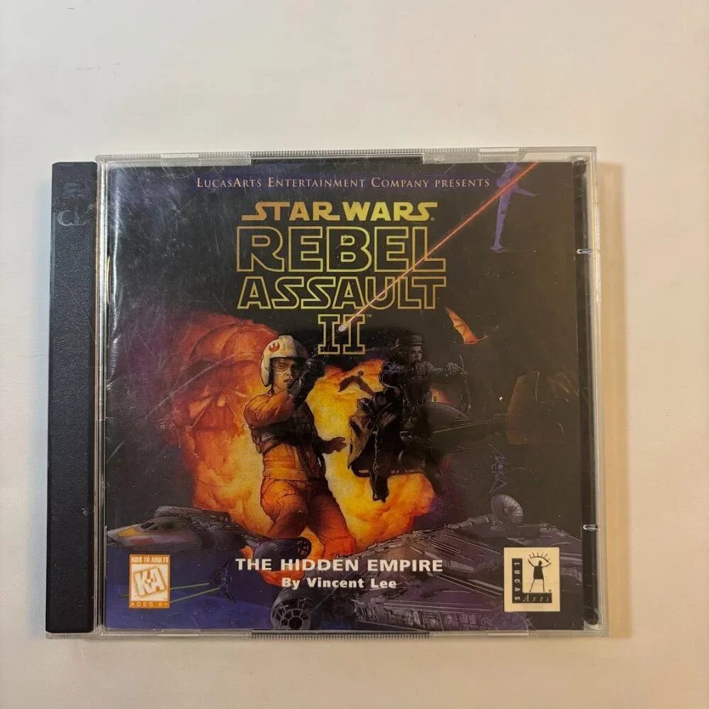 Lot of 4 Star Wars PC Games Vintage 90s